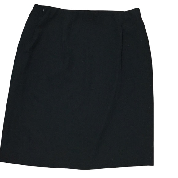 NIC+ZOE Women's Black Push The Pencil Skirt Size 18 NWT*Defects* Stretchy - Picture 4 of 9